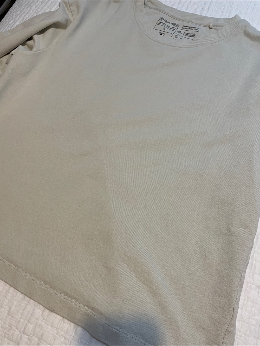 Patagonia Crewneck Organic Cottt Sweatshirt - Size Large - Picture 7 of 7